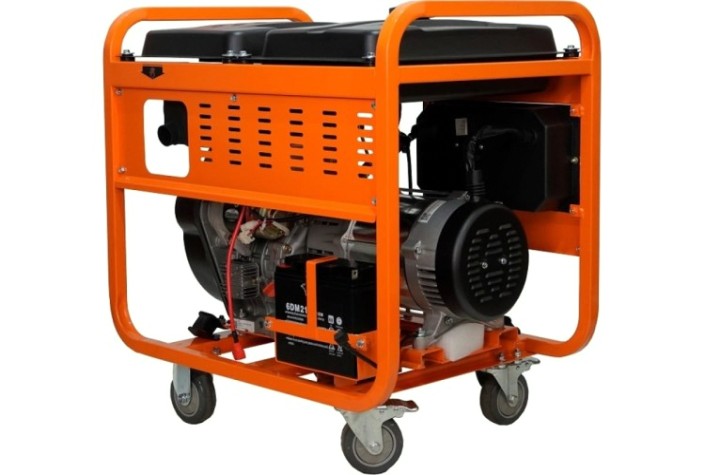 Электростанция дизельная с воздушным охлаждением LIFAN DG 6500EA открытая [DG6500EA]