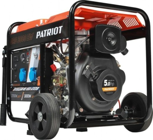 Электростанция дизельная с воздушным охлаждением PATRIOT GRD 3000EW [472702235]