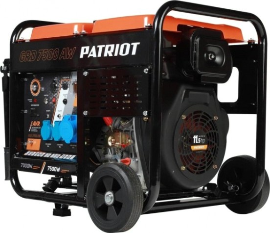 Электростанция дизельная с воздушным охлаждением PATRIOT GRD 7500AW [472702275]