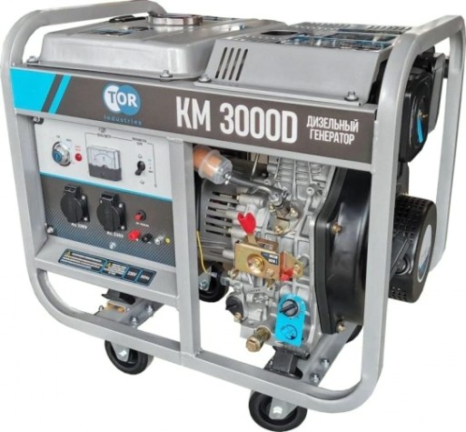 Электростанция дизельная с воздушным охлаждением TOR KM3000D [1025962]