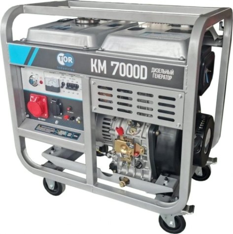 Электростанция дизельная с воздушным охлаждением TOR KM7000D [1025965]