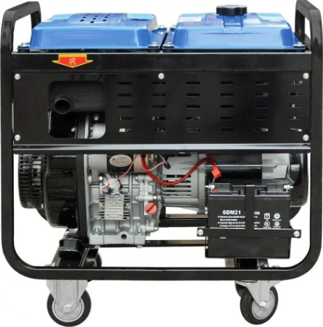 Электростанция дизельная с воздушным охлаждением ТСС SDG 5000 EHA открытая [077012]