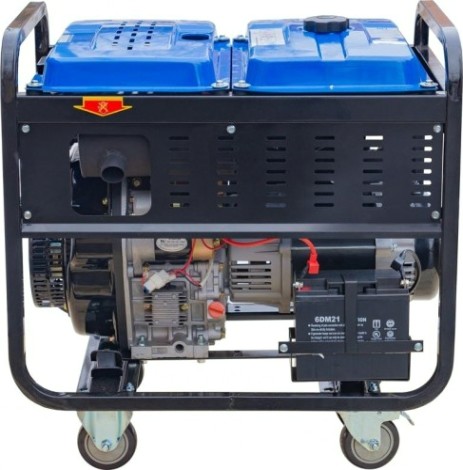 Электростанция дизельная с воздушным охлаждением ТСС SDG 6000 EH3A открытая [077016]