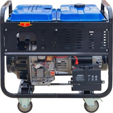 Электростанция дизельная с воздушным охлаждением ТСС SDG 6000 EHA открытая [077014]