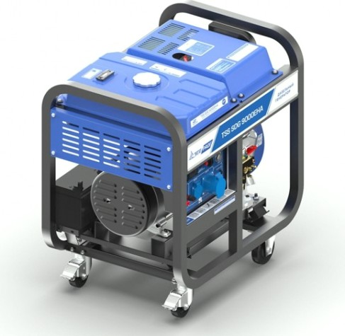 Электростанция дизельная с воздушным охлаждением ТСС SDG 9000 EHA открытая [100035]