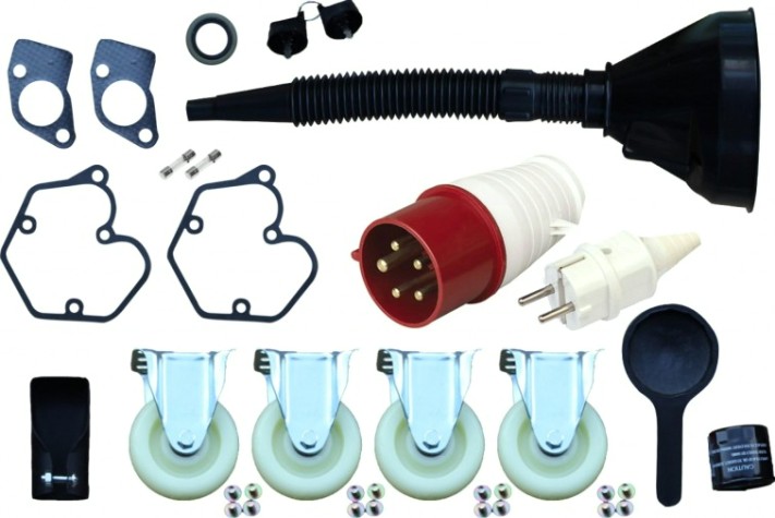 Электростанция дизельная с воздушным охлаждением ТСС SDG11000 EH3A открытая [100056]