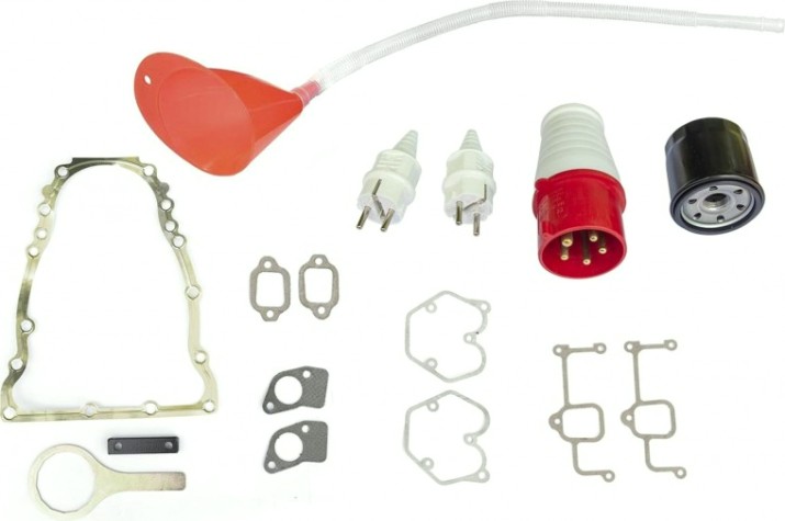 Электростанция дизельная с воздушным охлаждением ТСС SDG12000 EH3A открытая [100058]