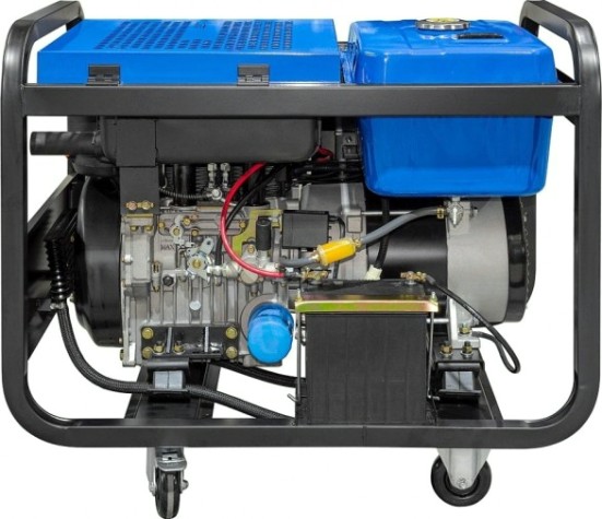 Электростанция дизельная с воздушным охлаждением ТСС SDG14000 EHA открытая [100039]