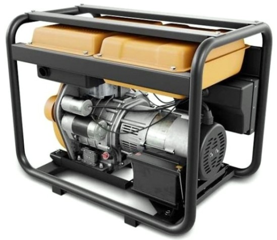 Электростанция дизельная с воздушным охлаждением VEKTOR DG-3000 открытая [00-00004838]