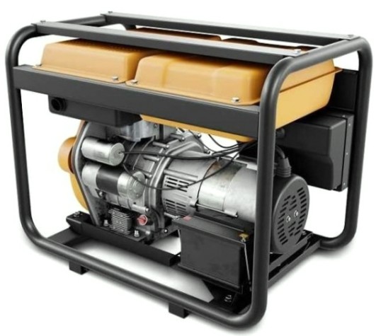 Электростанция дизельная с воздушным охлаждением VEKTOR DG-5000 открытая [00-00004839]