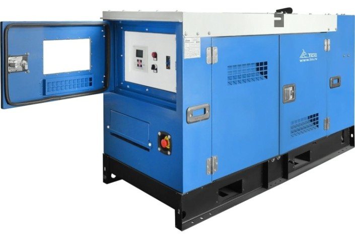 Электростанция дизельная ТСС АД- 12C-230-1PKM5 (TQC 14TS ST2) в шумозащитном кожухе [039451]