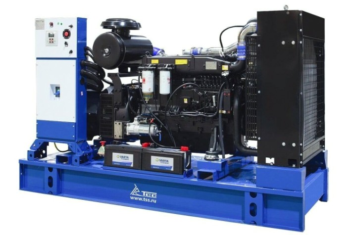 Электростанция дизельная ТСС АД-200C-T400-1PM5 ПРОФ (TTST 280TS) открытая [031388]
