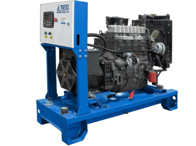 Электростанция дизельная ТСС АД- 20C-T400-1PM11 (TTD 28TS) открытая [034831]