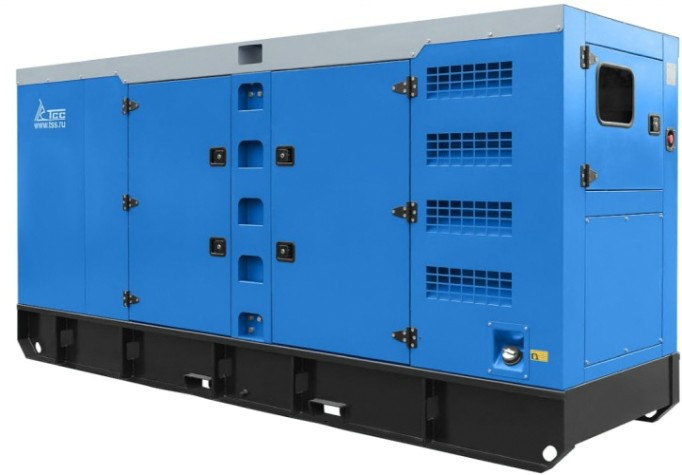 Электростанция дизельная ТСС АД-250C-T400-1PKM5 ПРОФ (TTST 350TS ST) в шумозащитном кожухе [023666]