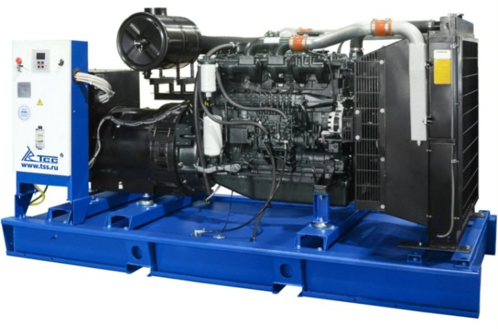 Электростанция дизельная ТСС АД-250C-T400-1PM17 (TSS-SA WT) TDO 350TS открытая [041287]