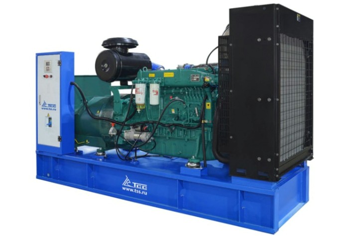 Электростанция дизельная ТСС АД-250C-T400-1PM5 ПРОФ (TTST 350TS) открытая [035775]