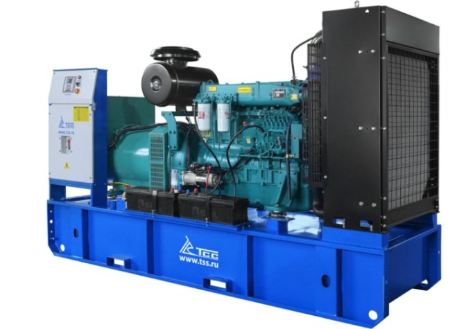 Электростанция дизельная ТСС АД-300C-T400-1PM5 ПРОФ (TTST 420TS) открытая [029685]