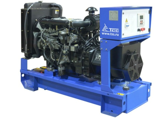 Электростанция дизельная ТСС АД- 30C-T400-1PM7 (TWC 42TS) открытая [031386]