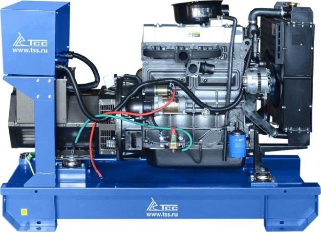 Электростанция дизельная ТСС АД- 30С-Т400-1РМ16 (TTD 42TS) открытая [028433]