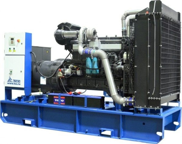 Электростанция дизельная ТСС АД-360С-Т400-1РМ16 (TTD 500TS) открытая [028265]