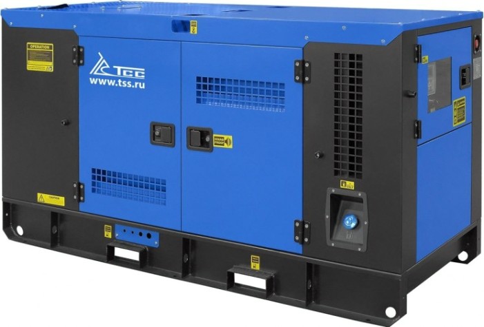 Электростанция дизельная ТСС АД- 40С-Т400-1РКМ16 (TTD 55TS ST) в шумозащитном кожухе [038143]
