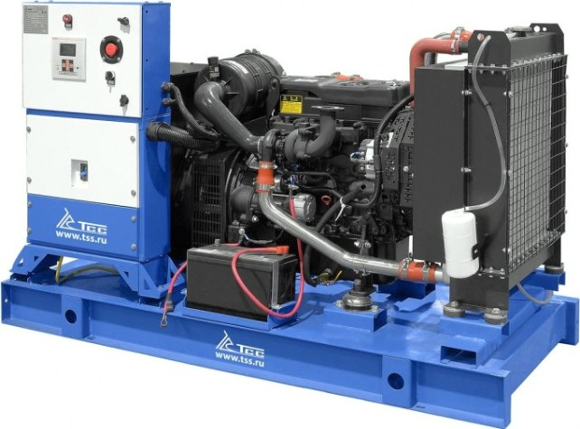 Электростанция дизельная ТСС АД- 40С-Т400-1РМ7 (TWC 55TS) открытая [028296]