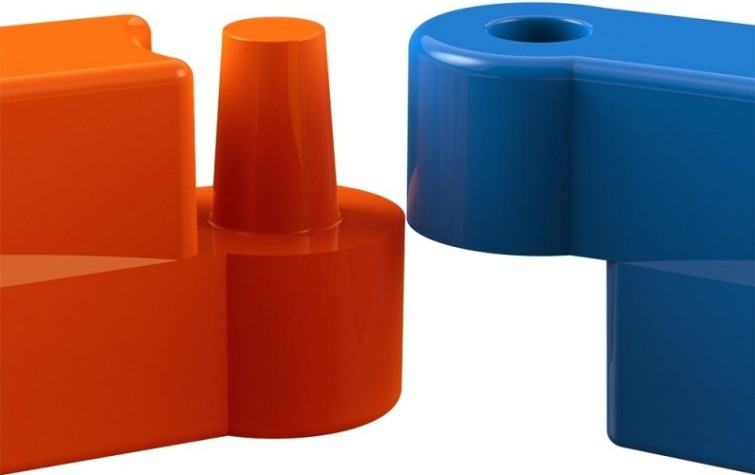 Элемент модульной песочницы POLIMER GROUP синий [DPS13]