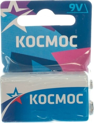 Элемент питания батарейка КОСМОС 6F221BL Космос 1*BL [KOC6F221BL]
