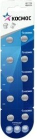 Элемент питания КОСМОС G5 часовой Космос AG5, LR48 [KOCG5(LR48)10BL]