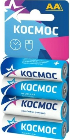 Элемент питания КОСМОС R64BL Космос R6 4*BL [KOCR64BL]