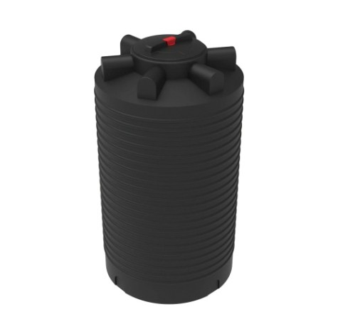 Емкость ЭКОПРОМ ЭВЛ-Т 500 л., вертикальная [черный]