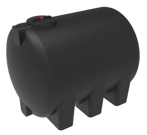 Емкость ЭКОПРОМ H5000 л., горизонтальная [черный]