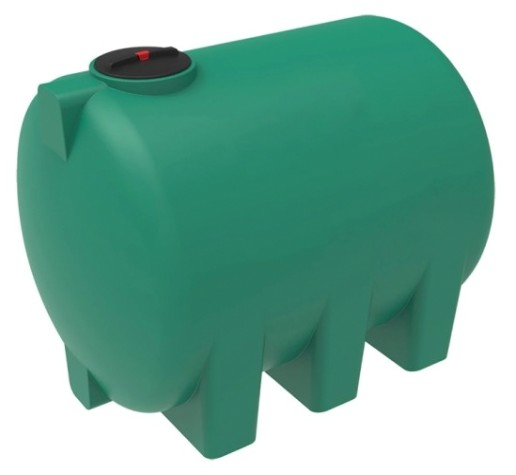 Емкость ЭКОПРОМ H5000 л., горизонтальная [зеленый]