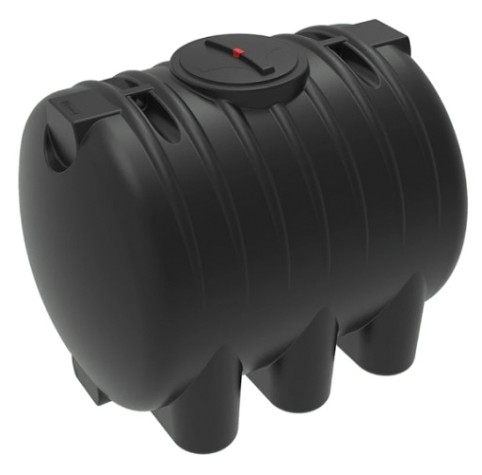 Емкость ЭКОПРОМ HR5000 л., горизонтальная [черный]