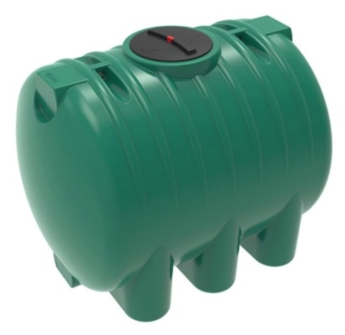 Емкость ЭКОПРОМ HR5000 л., горизонтальная [зеленый]