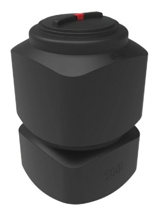 Емкость ЭКОПРОМ L 500 л., вертикальная [черный]