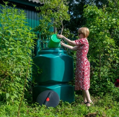 Емкость ЭКОПРОМ L 500 л., вертикальная [синий]