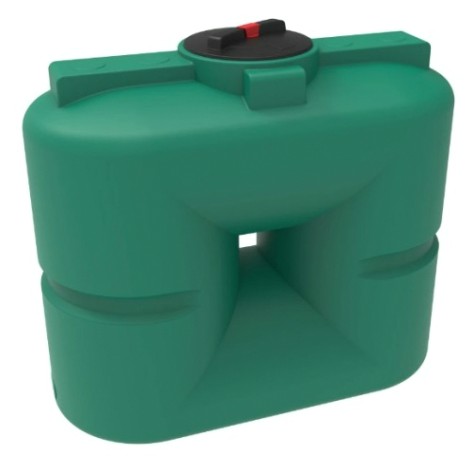 Емкость ЭКОПРОМ S 500 л., вертикальная [зеленый]
