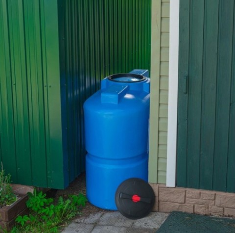 Емкость ЭКОПРОМ S 500 л., вертикальная [зеленый]