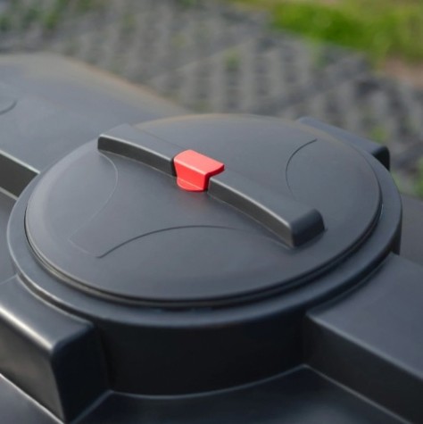 Емкость ЭКОПРОМ S2000 л., вертикальная [синий]