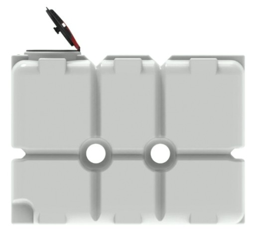 Емкость ЭКОПРОМ ST2000 л., вертикальная [белый]