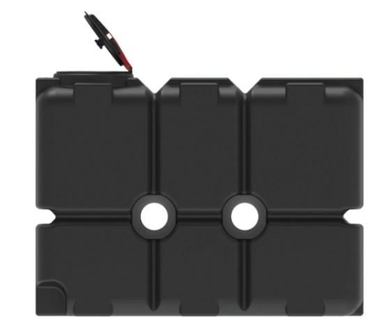 Емкость ЭКОПРОМ ST2000 л., вертикальная [черный]