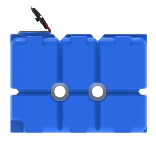 Емкость ЭКОПРОМ ST2000 л., вертикальная [синий]