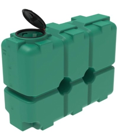 Емкость ЭКОПРОМ ST2000 л., вертикальная [зеленый]