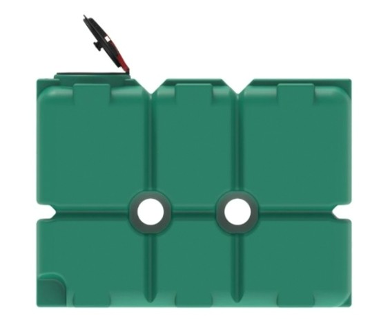 Емкость ЭКОПРОМ ST2000 л., вертикальная [зеленый]