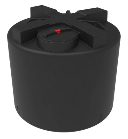 Емкость ЭКОПРОМ T 2000 л., вертикальная [черный]