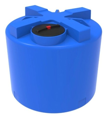 Емкость ЭКОПРОМ T 2000 л., вертикальная [синий]