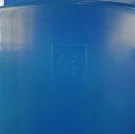 Емкость ЭКОПРОМ T 3000 л., вертикальная [зеленый]