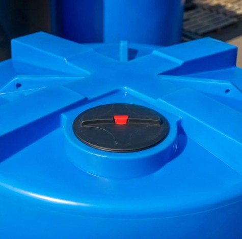 Емкость ЭКОПРОМ TH 5000 л., вертикальная [синий]