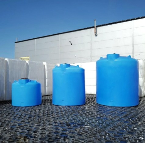 Емкость ЭКОПРОМ TOR 2000 л., вертикальная [черный]